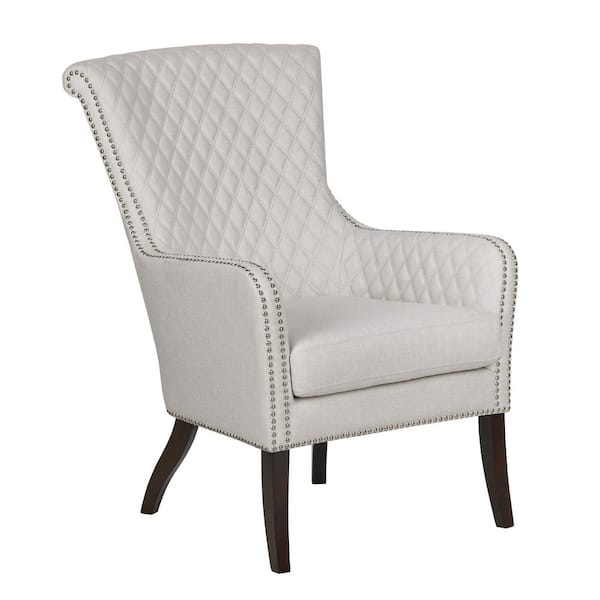 Madison Rattan Arm Chair White