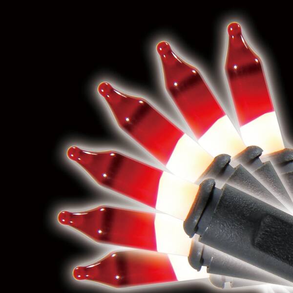 Home Accents Holiday 10 ft. 50-Light Candy Cane Light String