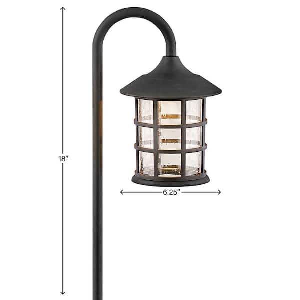 HINKLEY - Freeport Coastal Elements Low Voltage Textured Black LED Path Light