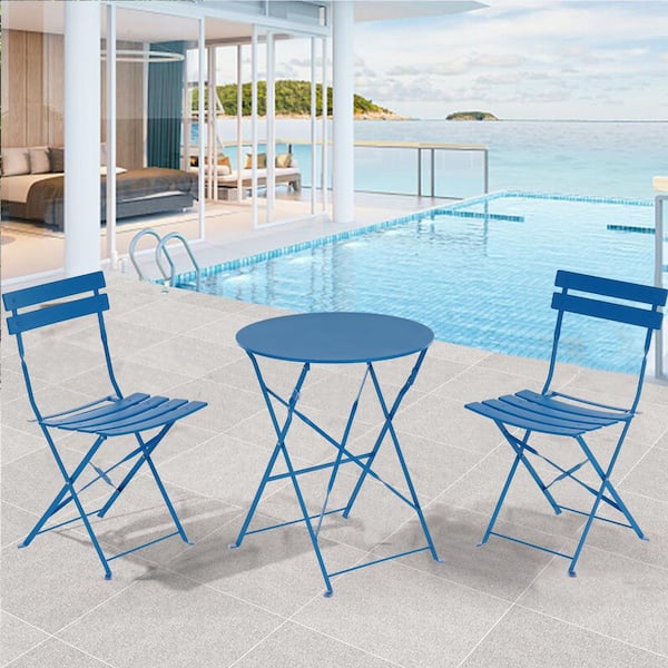 Portable folding table and deals chair set