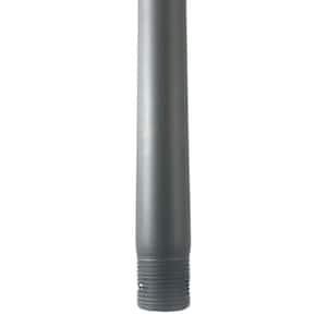 12 in. Graphite Fan Downrod for Modern Forms or WAC Lighting Fans