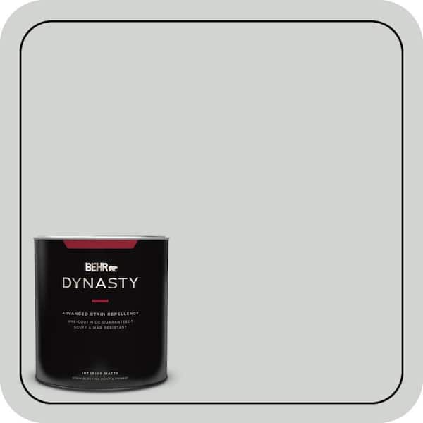 BEHR DYNASTY 1 qt. #780E-3 Sterling Matte Interior Stain-Blocking Paint & Primer
