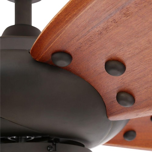 Altura 56 in. Indoor Oil-Rubbed Bronze Ceiling Fan with Downrod, Remote and Reversible Motor; Light Kit Adaptable Lighting