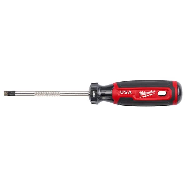 Milwaukee 4 in. #2 ECX Screwdriver with Cushion Grip MT216 - The