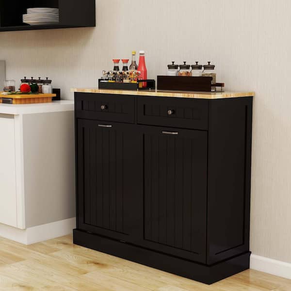 Black kitchen cabinets home depot discount