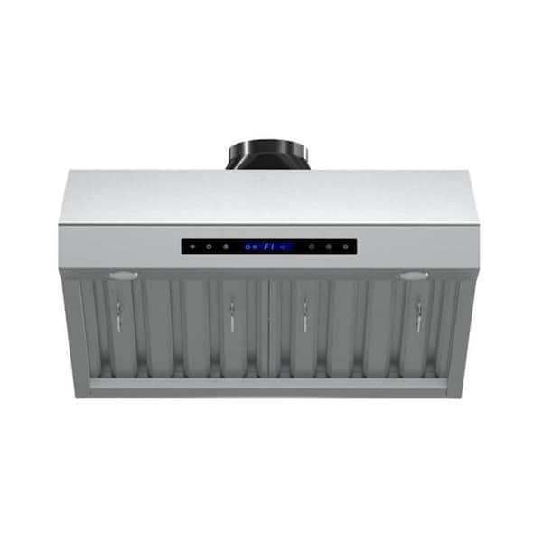 Palazzo 30 in. Ducted Wall Mounted Range Hood in Stainless Steel, 500 CFM