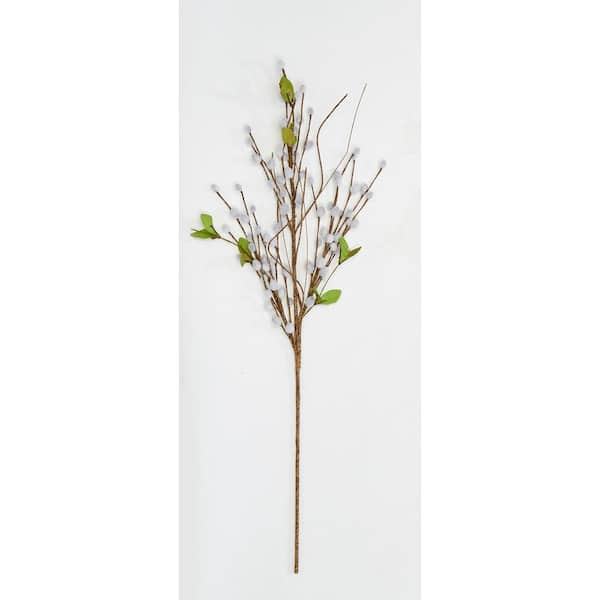 Artificial Pussy Willow Branches 31in (Set of 12)