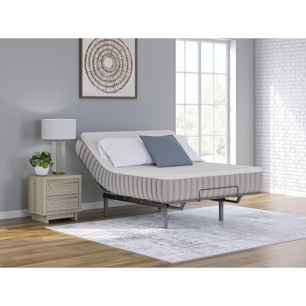 Signature DESIGN BY ASHLEY Terra Sleep Firm Queen Firm Foam 12 in. Bed-in-a-Box Mattress