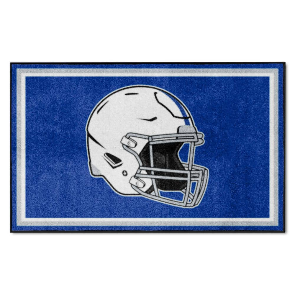 Officially Licensed NFL Indianapolis Colts Vintage Logo Football Rug