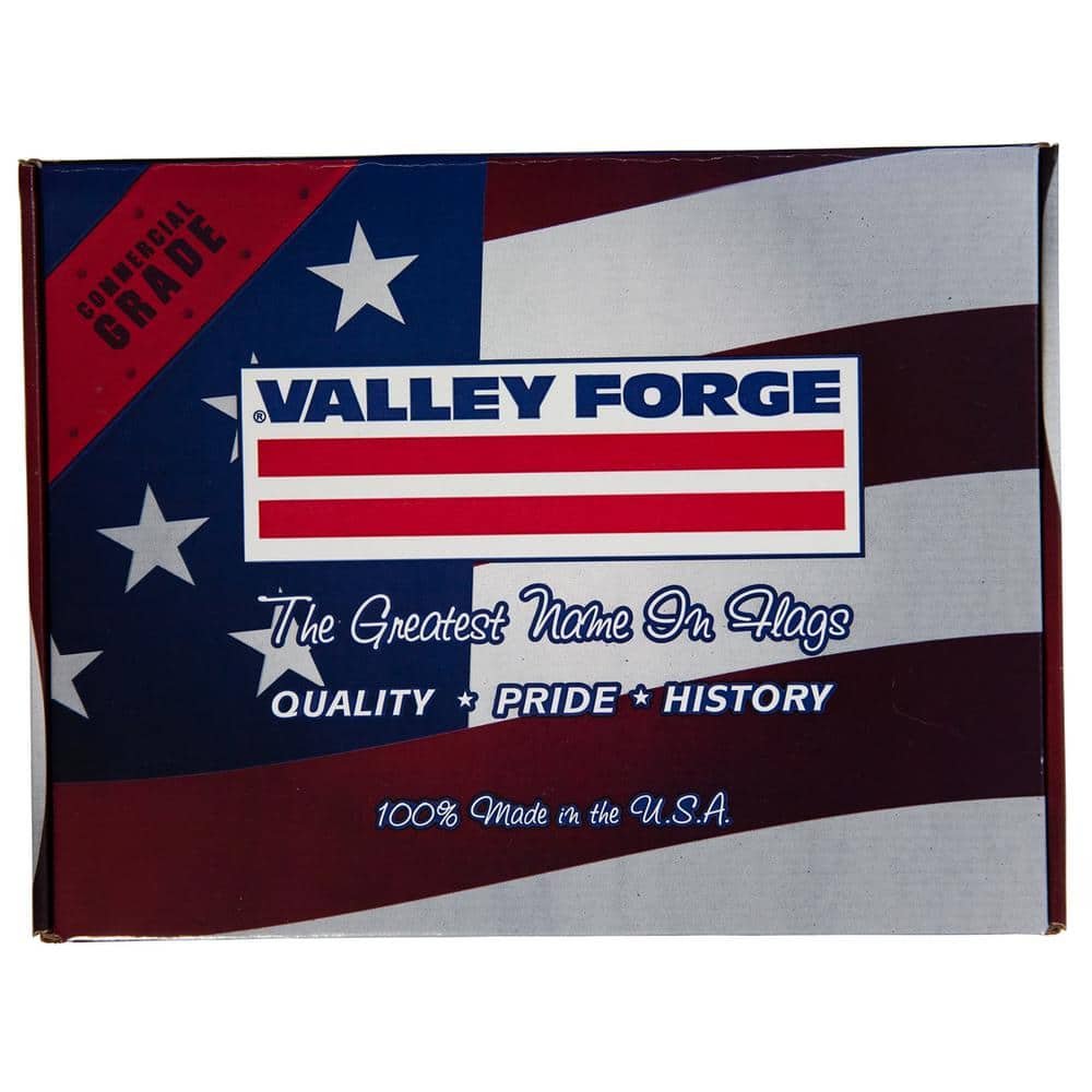 Valley Forge 5' x 8' Multicolored Nylon American Flag
