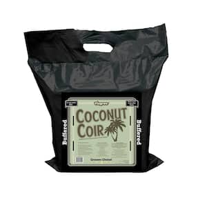 2 cu. ft. Coco Coir Compressed Premium Plant Growing Media 5 kg./11 lbs./72 Qt./18 Gal.