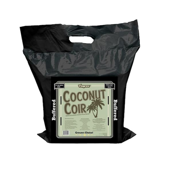 Viagrow 2 cu. ft. Coco Coir Compressed Premium Plant Growing Media 5 kg./11 lbs./72 Qt./18 Gal.