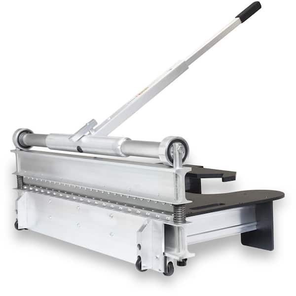 ROBERTS 18 in. Pro Grade, VCT Vinyl Tile and Luxury Vinyl Tile Cutter up to  1/8 Thickness 10-918 - The Home Depot