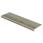 Sterling Oak/Gray Birch Wood 47 in. L x 12-1/8 in. D x 2-3/16 in. H Vinyl Overlay for Stairs 1-1/8 in. to 1-3/4 in. T