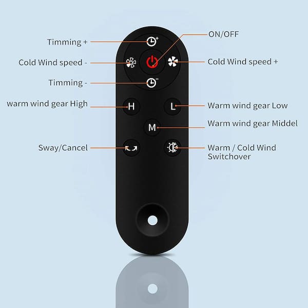 32-in. Bladeless Tower Fan, 9h Timer 10 Speeds With Remote Control, Air  Circulator Fan For Home Air Conditioner