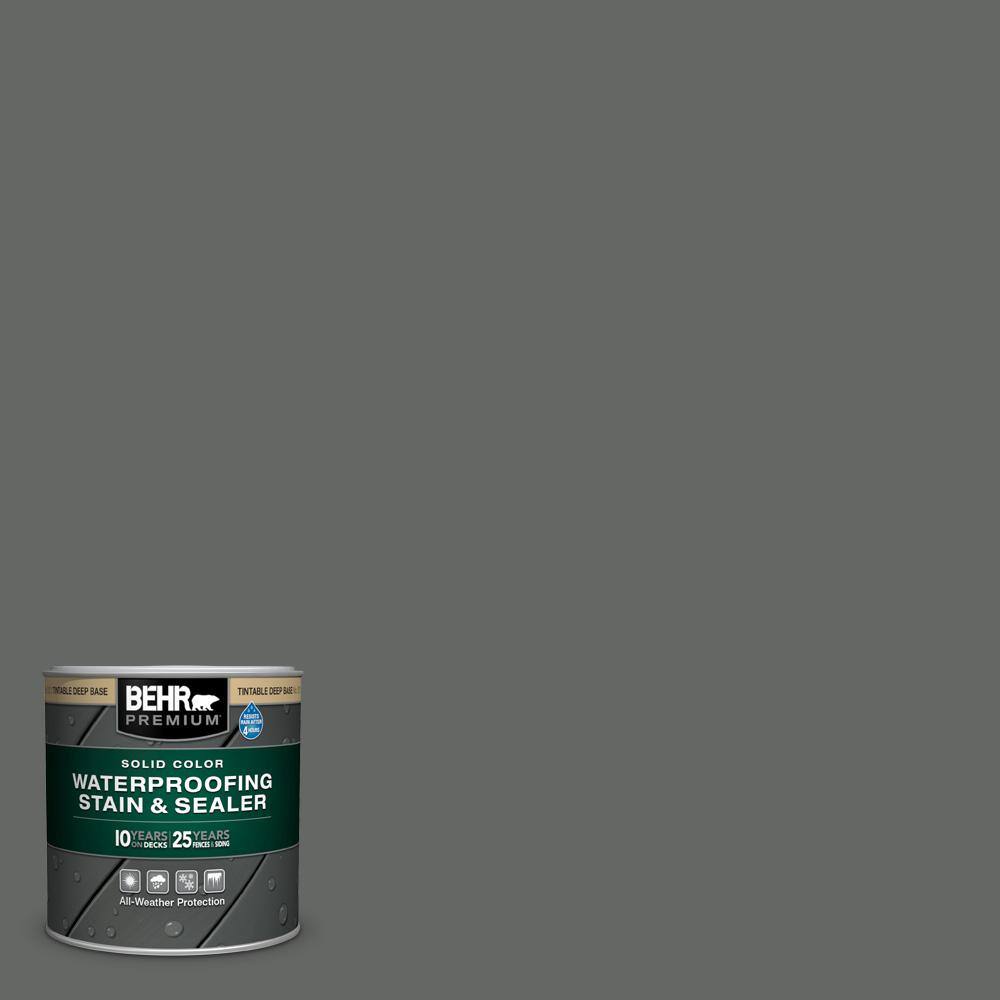 8 oz. #PPU25-02 Black Locust Solid Color Waterproofing Exterior Wood Stain and Sealer Sample price history on PriceWatchPro