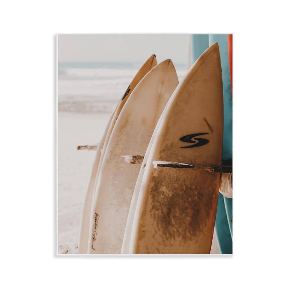 Lined Up Surfboards by LSR Design Studio Unframed Sports Graphic Art Print 14 in. x 11 in. price history on PriceWatchPro