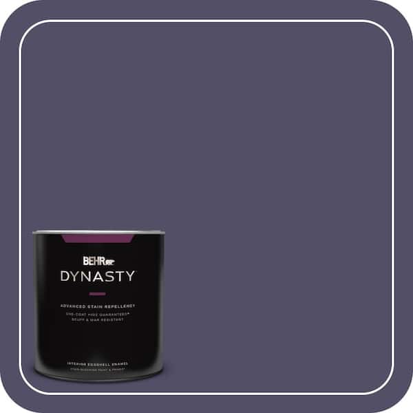 BEHR DYNASTY 1 qt. #PPU16-19 Mardi Gras One-Coat Hide Eggshell Enamel Interior Stain-Blocking Paint & Primer