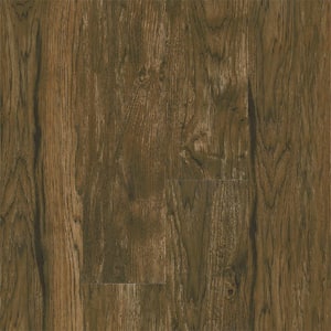 20 ml 6 in. W Parallel Caramel Cove Water Resistant Glue Down Luxury Vinyl Plank (36 sq. ft./Case)