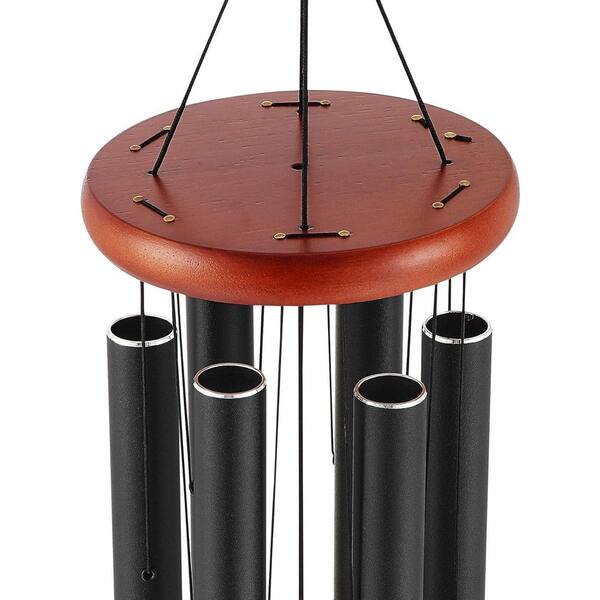 ホルミシスヒザティー spca 41 in. Deep Tone Wind Chimes-Large 6-Tube Memorial Wind