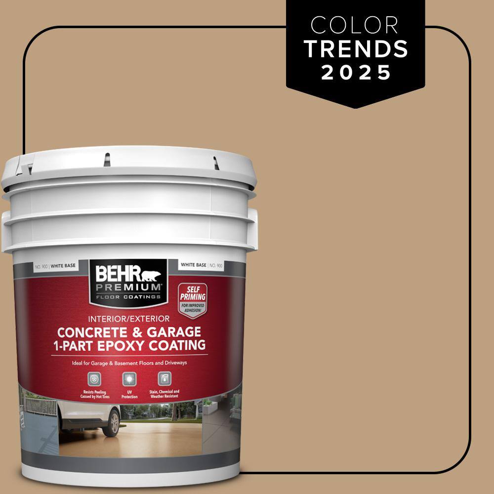 5 gal. #N270-4 Oxford Street Self-Priming 1-Part Epoxy Satin Interior/Exterior Concrete and Garage Floor Paint price history on PriceWatchPro