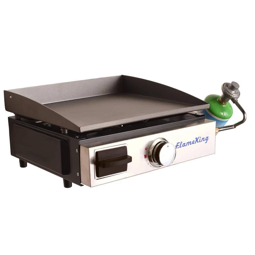 Blackstone Table Top Grill - 17 Inch Portable Gas Griddle - Propane Fueled  - For Outdoor Cooking While Camping, Tailgating or Picnicking 