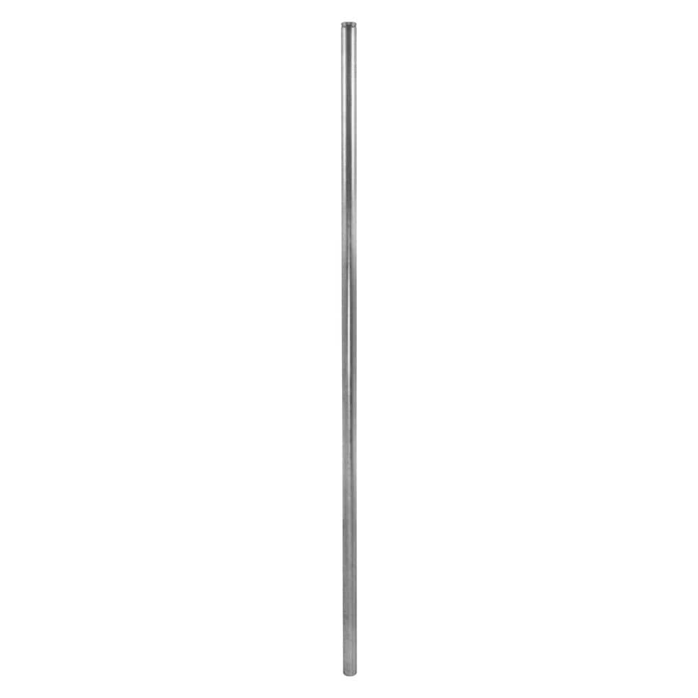 1-5/8 in. Dia x 5.5 ft. 16-Gauge Galvanized Steel Chain Link Fence Swadged 