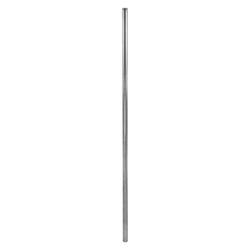 Everbilt 1-5/8 in. Dia. x 8 ft. 16-Gauge Galvanized Steel Chain Link Fence Line Post