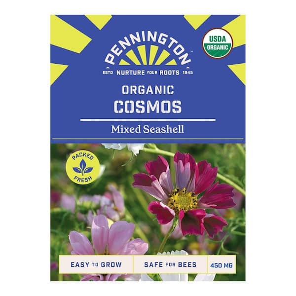 Organic Seashell Mixed Cosmos Flower Seeds