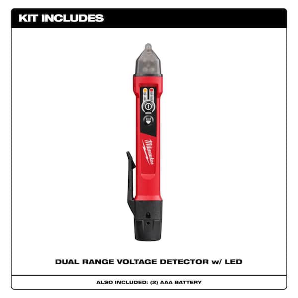 Dual Range Non Contact Voltage Detector with LED 12-1000V AC