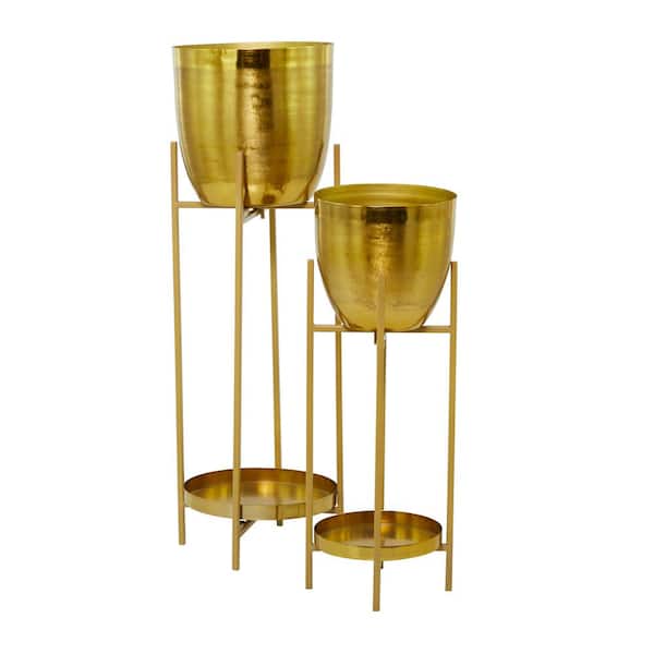 Golden South Indian Water Storage Brass Pot
