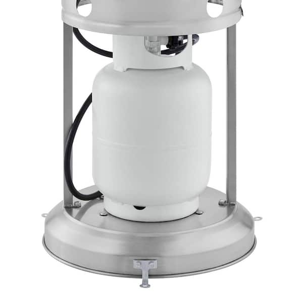 Hampton Bay 48000 BTU Stainless Steel Propane Standing Patio