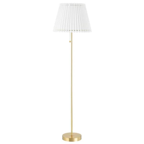 Mitzi by Hudson Valley Lighting Demi 62 in. Aged Brass Lamp