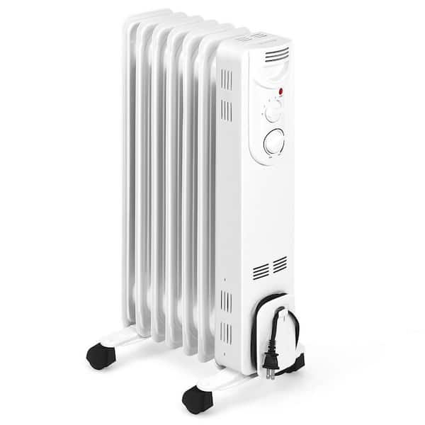 1500W Electric Space Heater Convection Radiator with 3 Heat Settings and Safe Protection