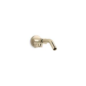 Shower Arm with 3-Way Diverter in Vibrant French Gold
