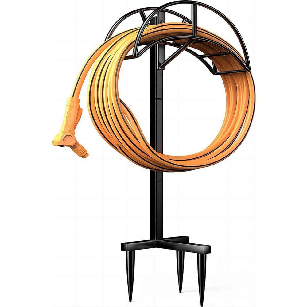 Garden Heavy Duty Metal Hose Rack, Removable, Freestanding Outdoor Hose Rac