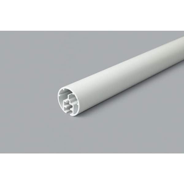 Dolle Prova White Aluminum 79 in. Long Handrail Kit