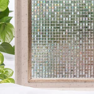 35.4 in. x 78.7 in. Decorative and Privacy 3D Window Film