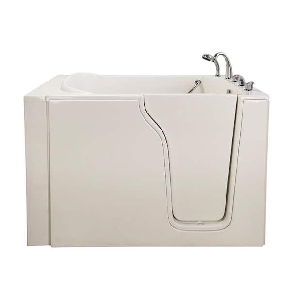 Ella Bariatric 33 4.58 ft. x 33 in. Walk-In Whirlpool Bathtub in White with Right Drain/Door