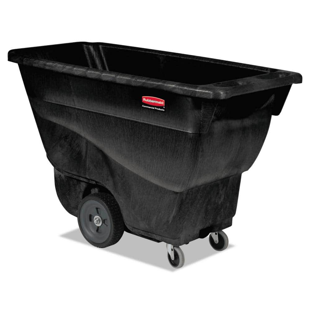 Rubbermaid Commercial Janitor Cart,38 in H,32 gal Cap