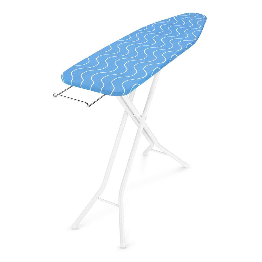 Whitmor White Non-Electric Metal Fold Out No Swivel 4-Leg Ironing Board