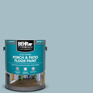 1 gal. #PPU13-11 Clear Vista Gloss Enamel Interior/Exterior Porch and Patio Floor Paint
