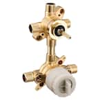 M-CORE 3-Series 1/2 in. Mixing Valve with 2 or 3 Function Integrated Transfer Valve with CC/IPS Connections and Stops