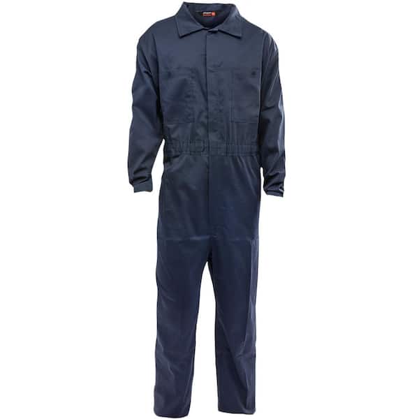 PIP Men's X-Large Navy Cotton AR/FR Dual Certified Economy
