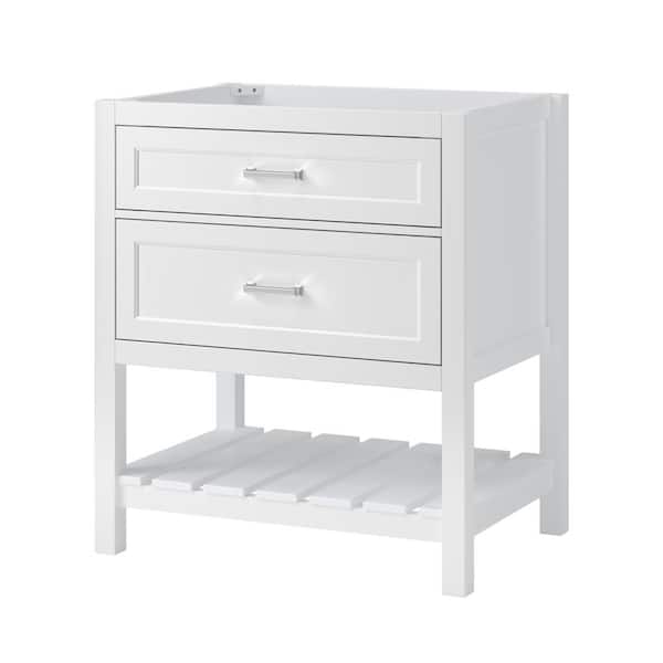 CRAFT + MAIN Lawson 30 in. W x 21-1/2 in. D x 34 in. H Bath Vanity Cabinet without Top in White