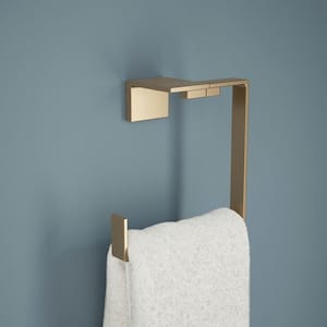 Symmons Dia Wall Mounted Hand Towel Ring in Brushed Bronze 353TR-BBZ - The  Home Depot