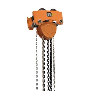 4000 lbs. Low Headroom Chain Hoist Trolley, Gear