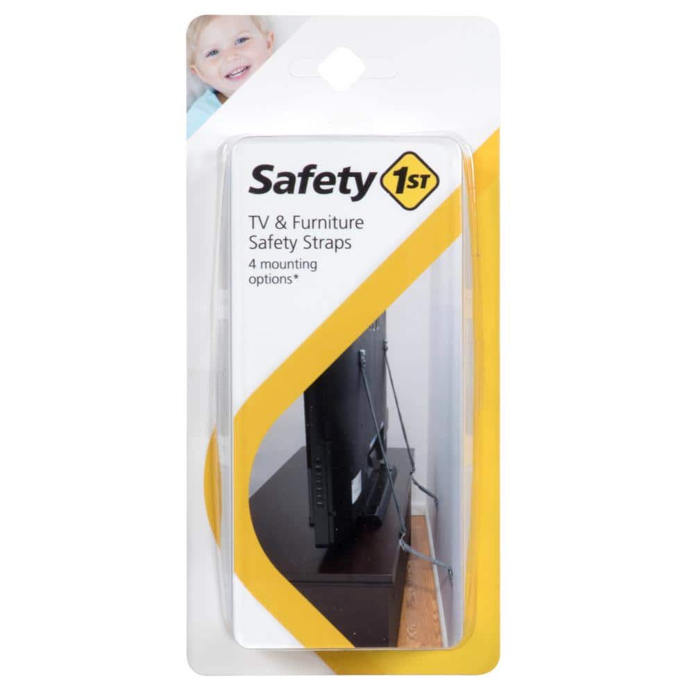 Safety 1st TV and Furniture Safety Straps HS3040600 The Home Depot