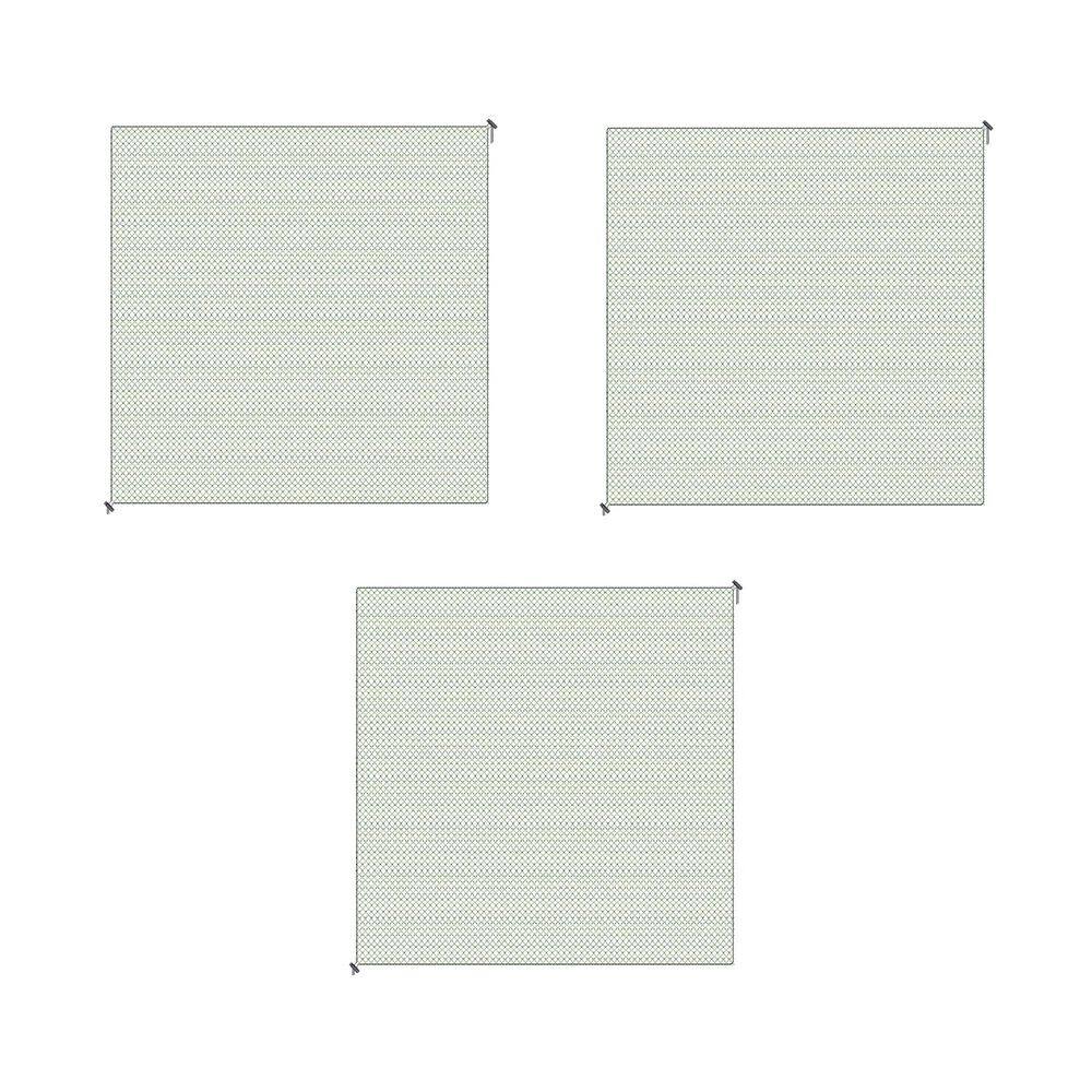 7.8 in. White Non-Woven Plant Netting Cover Mesh Shrub Protection Plant Support Accessory 3-Pack price history on PriceWatchPro