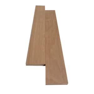 1 in. x 4 in. x 8 ft. European Beech S4S Hardwood Board (2-Pack)